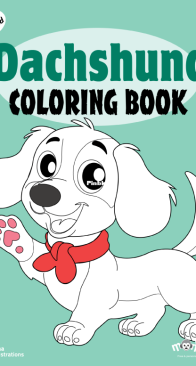 Dachshund - Coloring Book - Monkey Pen - English