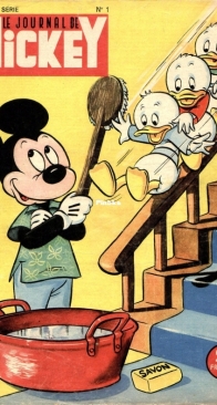 Le Journal de Mickey 0001 -  Hachette 1952 - French