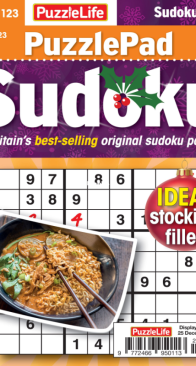 PuzzleLife PuzzlePad Sudoku - Issue 123 - 12.2025 - English