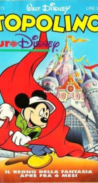 Topolino 1872 - Mondadori 1991 - Italian