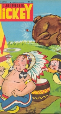 Le Journal de Mickey 0056 - Hachette 1953 - French