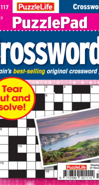 PuzzleLife PuzzlePad Crosswords - Issue 117 - November 2025 - English